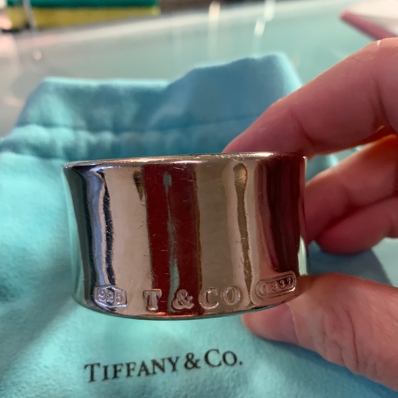Tiffany & Co Silver 1837 Narrow Cuff TIFFANY Cuff